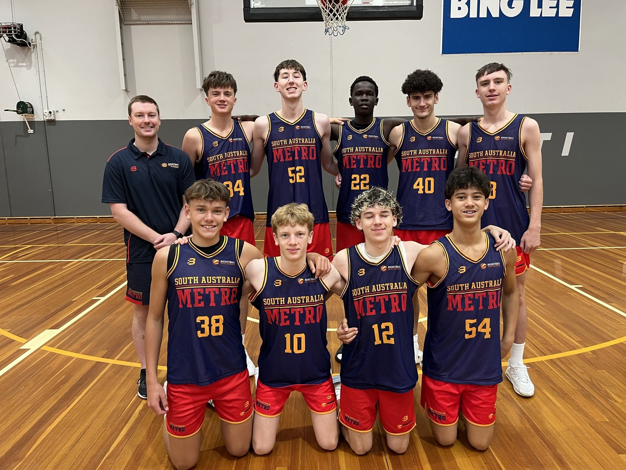 Dylan Rehn and kid to his left